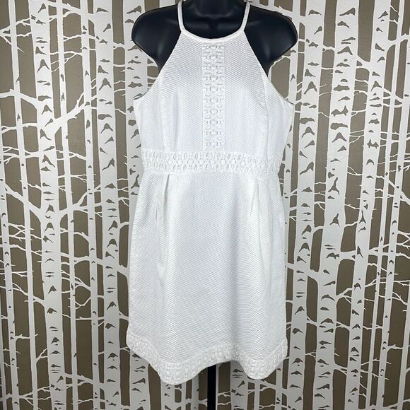 Michael Kors High Neck Mini Dress 12 - Picture 1 of 11